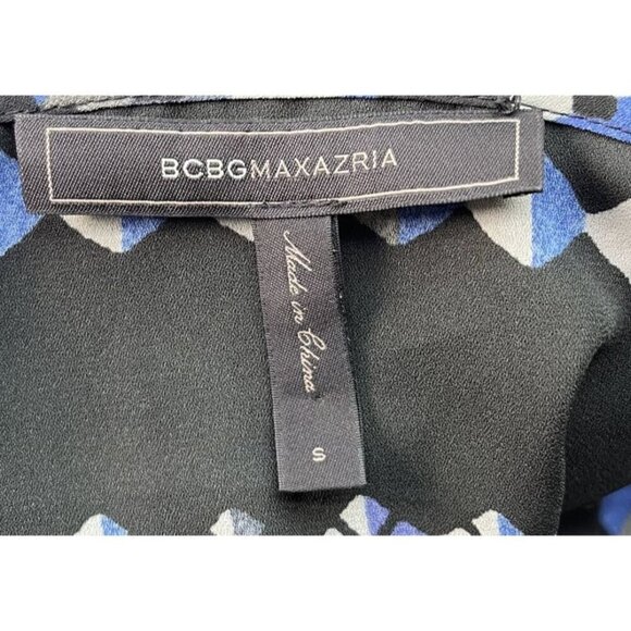 BCBG MAXAZRIA Mini Dress Size S Whimsigoth Fairy Grunge Batwing Sleeves Cocktail - Picture 9 of 11